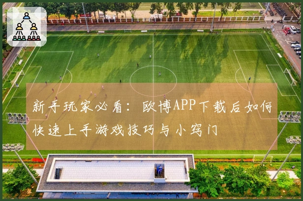 新手玩家必看：欧博APP下载后如何快速上手游戏技巧与小窍门